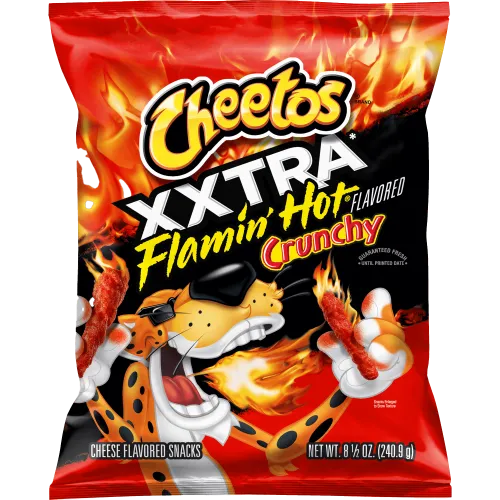 Cheetos Crunchy XXtra Flamin Hot 10x8oz