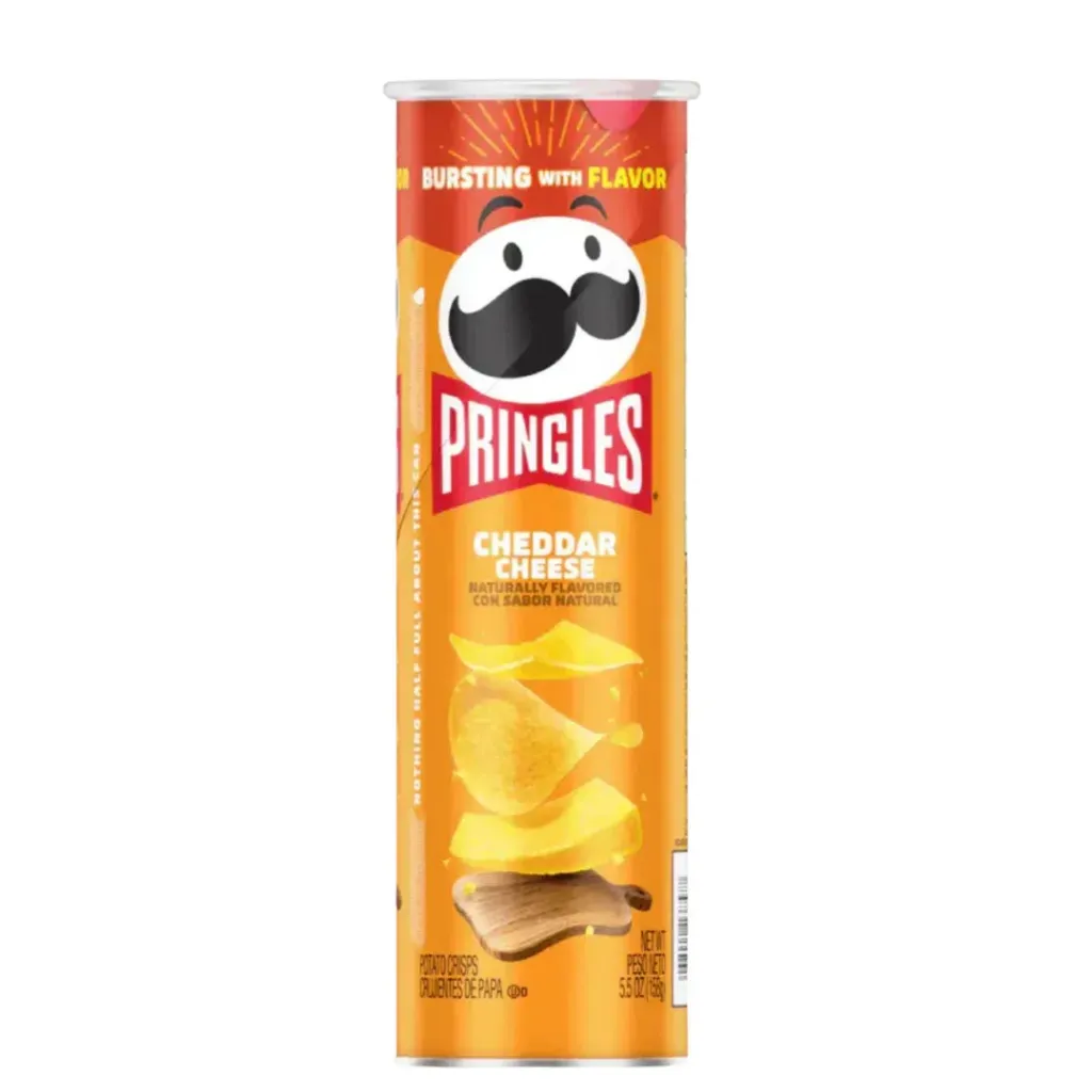 Pringles Cheddar Cheese 14x156g
