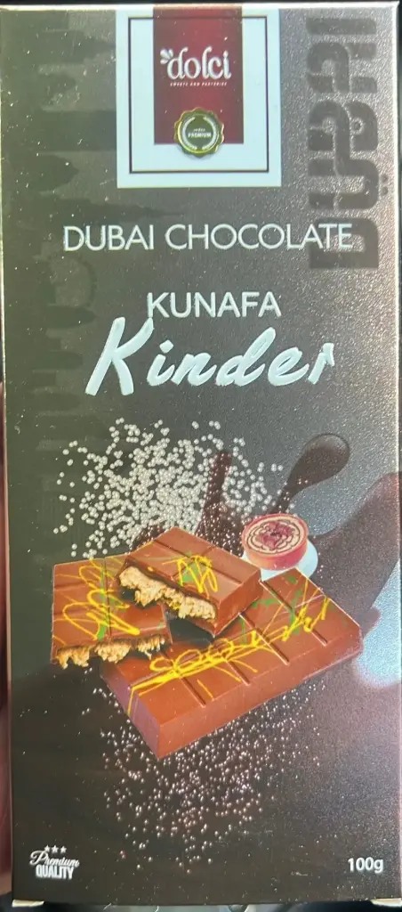 Dolci Chocolate Kunafa Kinder Dubai 1x100g