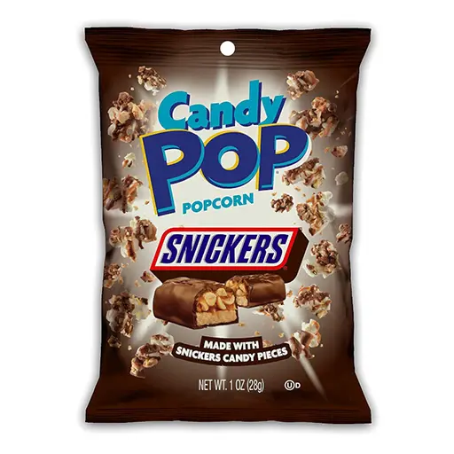 Candy Pop Snickers American Popcorn 12x149g