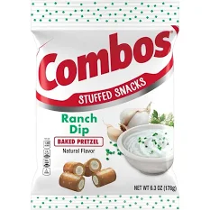 Combos Ranch Dip Pretzel 12x6.3oz 