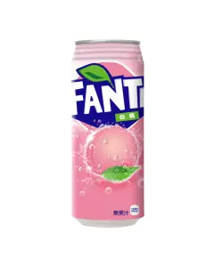 [FJWPC] Fanta Japanese White Peach Can 24x500ml