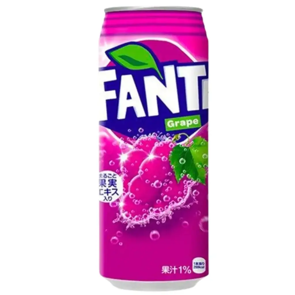 [FGJ] Fanta Japanese Grape Can 24x500ml
