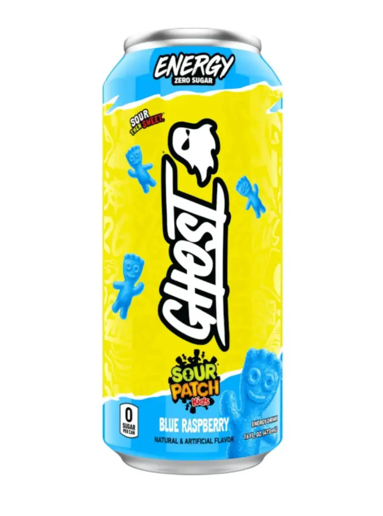 GHOST SOUR PATCH BLUERASPBERRY ENERGY DRINK
