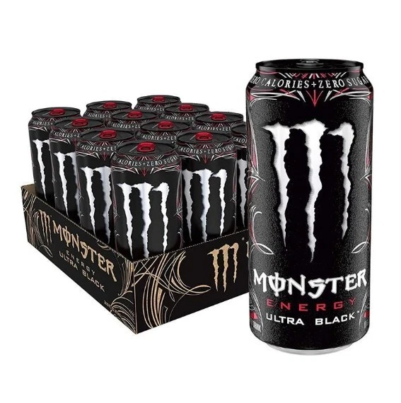 [MEDUB] Monster Energy Ultra Black  12x500ml