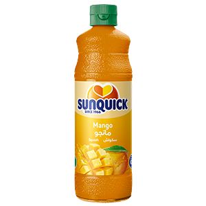 Sunquick Mix Mango Vitamin C Cordial Glass bottle 6x700ml