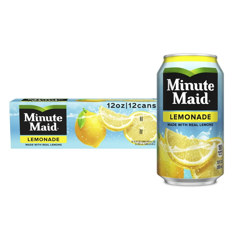 Minute Maid Lemonade 24x340ml