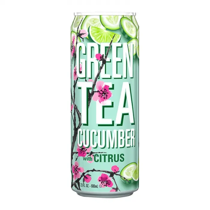 Arizona Green Tea Cucumber With Citrus 24x650ml