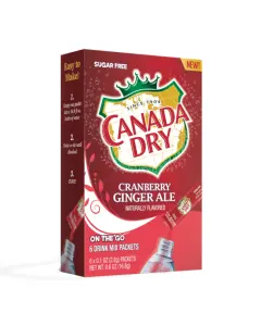 Canada Dry STG Cranberry Ginger Ale 12/6 CT