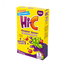 HI-C GRABBIN GRAPE DRINK 12x6ct