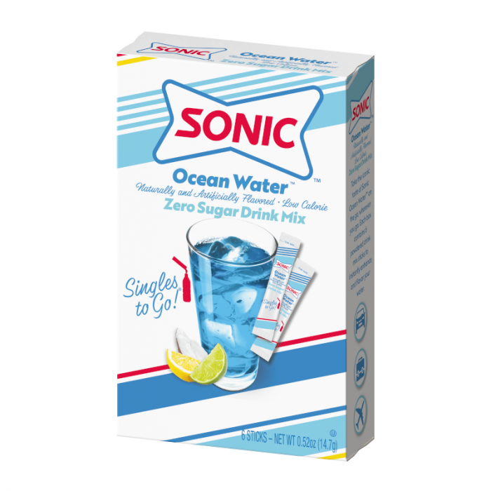 Sonic STG Ocean Water Drink 12x6ct