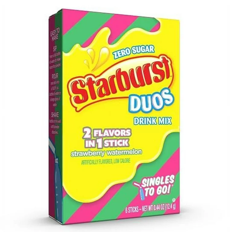 Starburst STG Duos Strawberry Watermelon 12x6CT