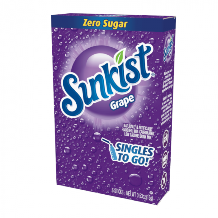 Sunkist STG Grape Drink 12x6ct