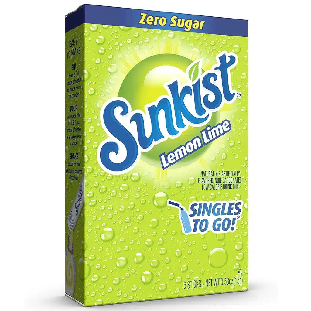 Sunkist STG Lemon Lime 12x6ct
