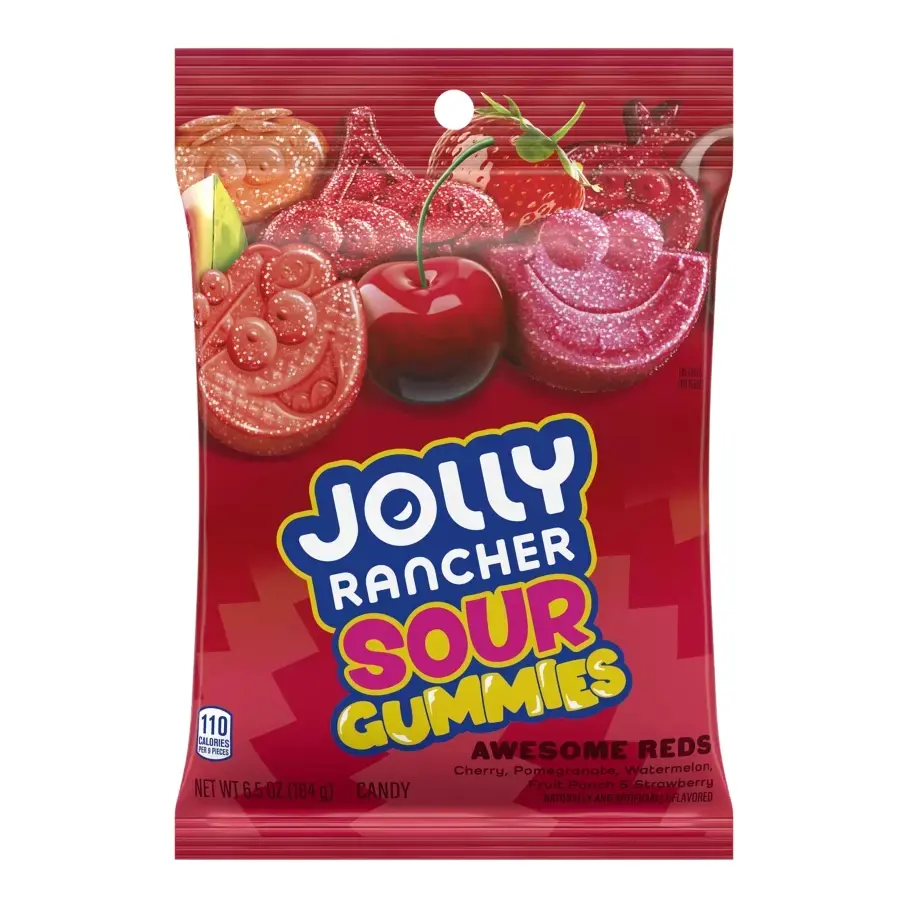 Jolly Rancher Sour Gummies 12x184g Expiry 31.1.26