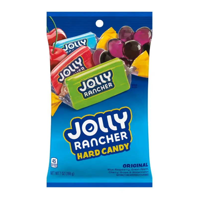 Jolly Rancher Original Hard Candy Peg Bag 12x107g