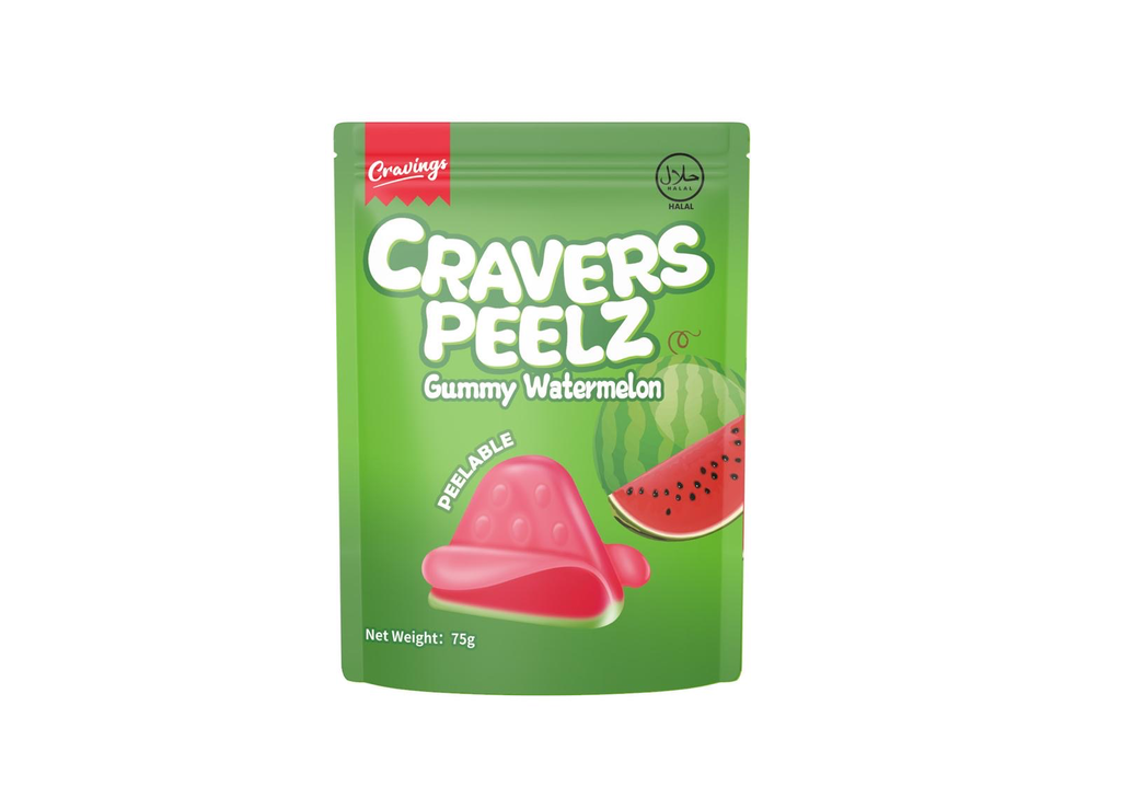 Cravings Cravers peelerz Watermelon 12x75g