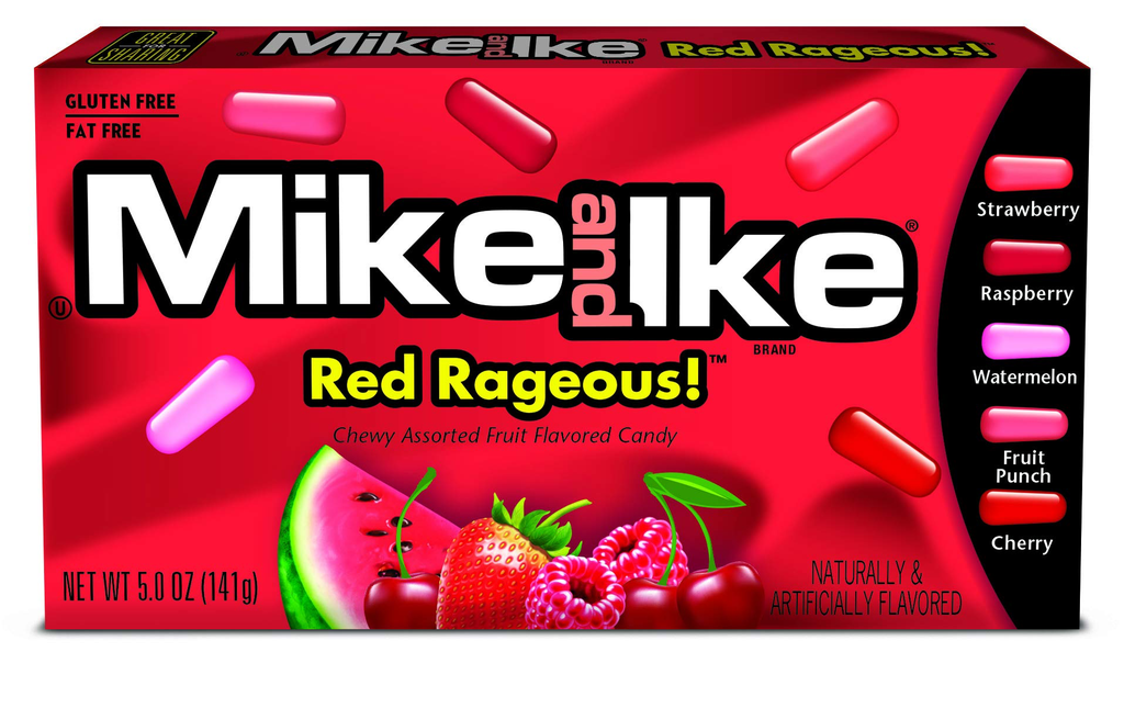 Mike & Ike Red Rageous 12x120g