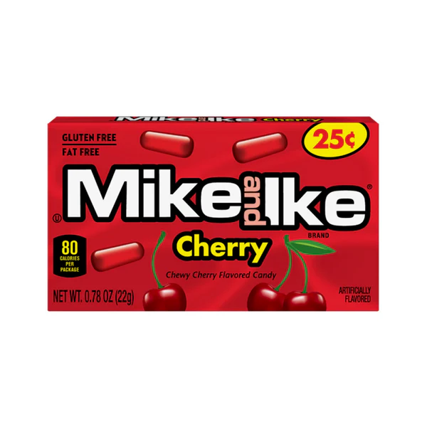 Mike & Ike Cherry small - 24CT