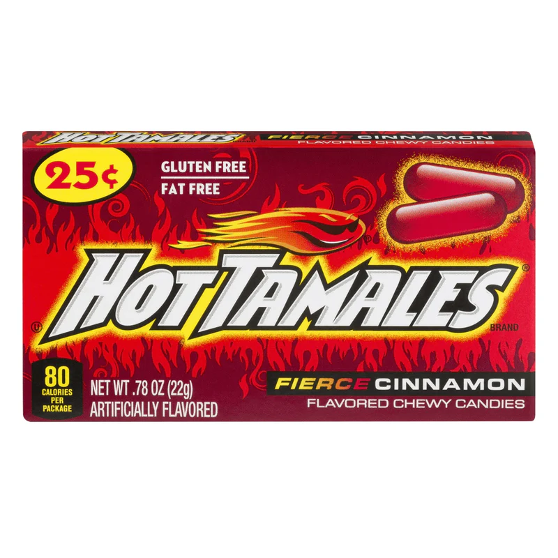 Mike & Ike Candy Hot Tamales - 24 ct