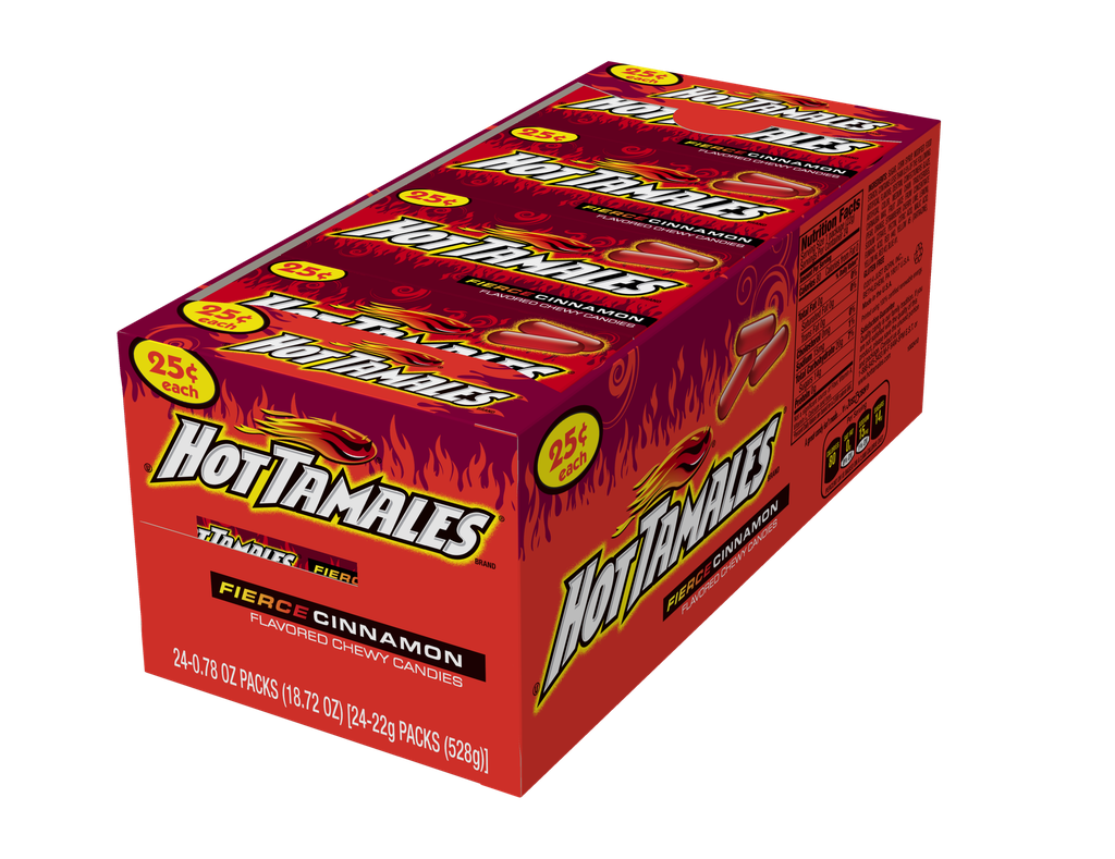 Mike & Ike Candy Hot Tamales - 24 ct