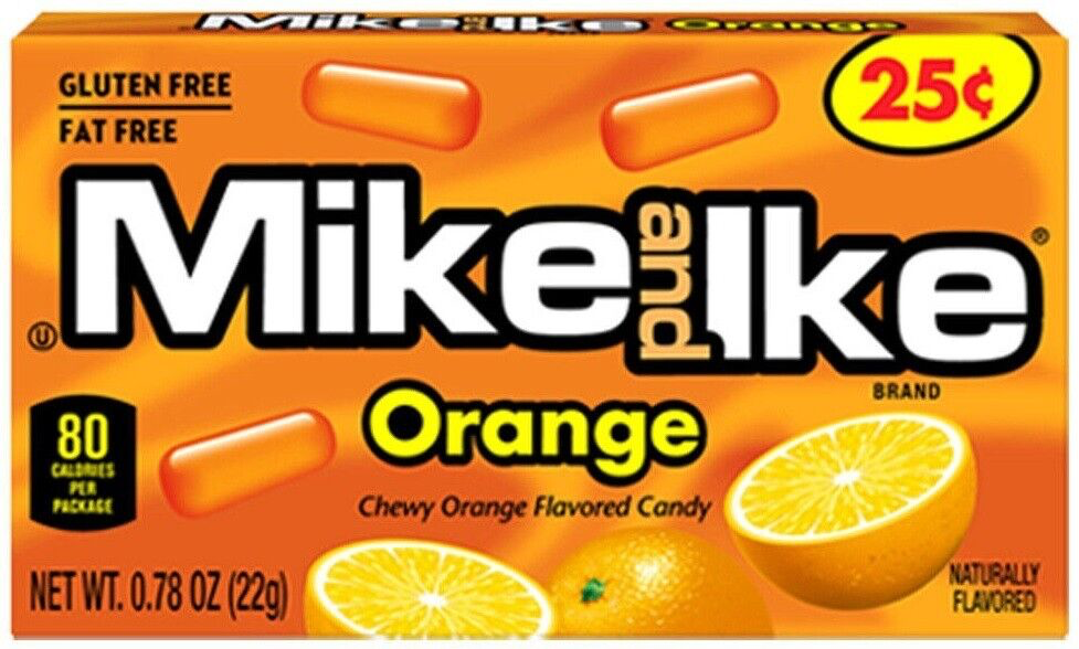 Mike & Ike Orange - 24CT Expiry 30.11.25
