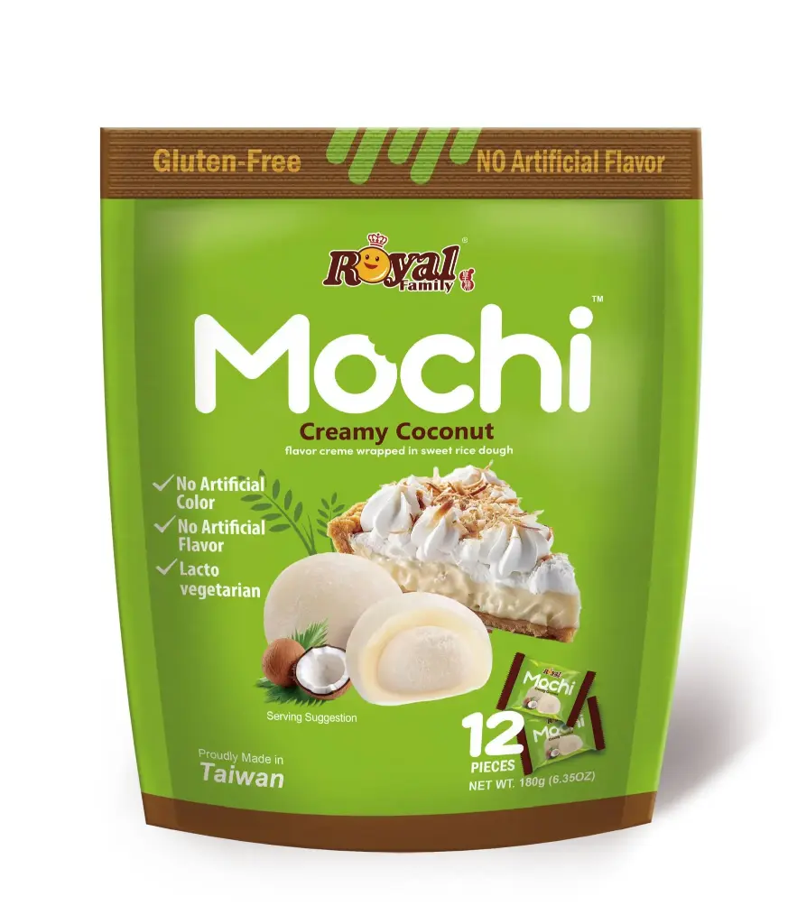 Royal Mochi Creamy Coconut 12x120g
