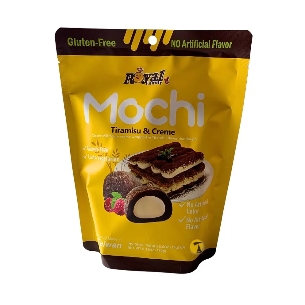 Royal Mochi Tiramisu &  Creme 12x120g