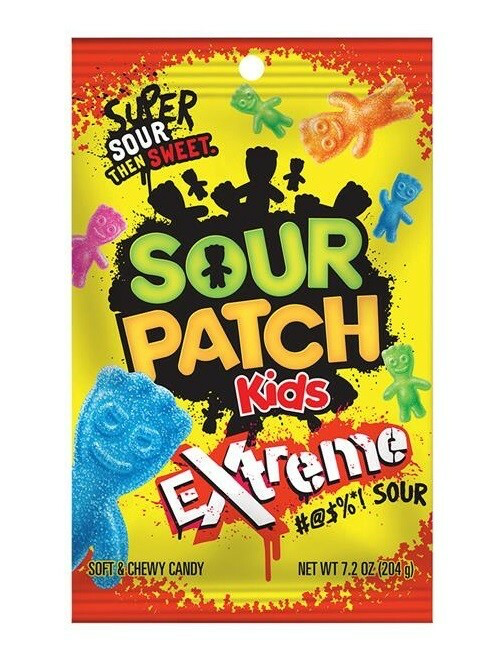 Sour Patch Extreme Peg Bag 12x204g