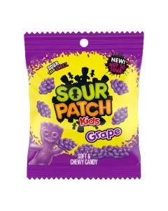 Sour Patch Peg Grapes 12x102.3g