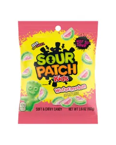 Sour Patch Watermelon Peg Bag 12x102g