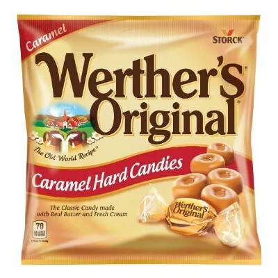 Werther's Original Caramel Filled Hard Candies 12x2.65oz