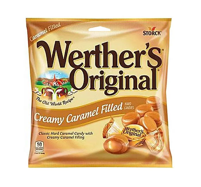 Werther's Creamy Caramel Filled Hard 12x2.65oz