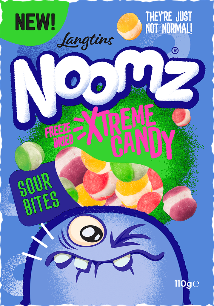 Noomz Sour Bites 12x110g
