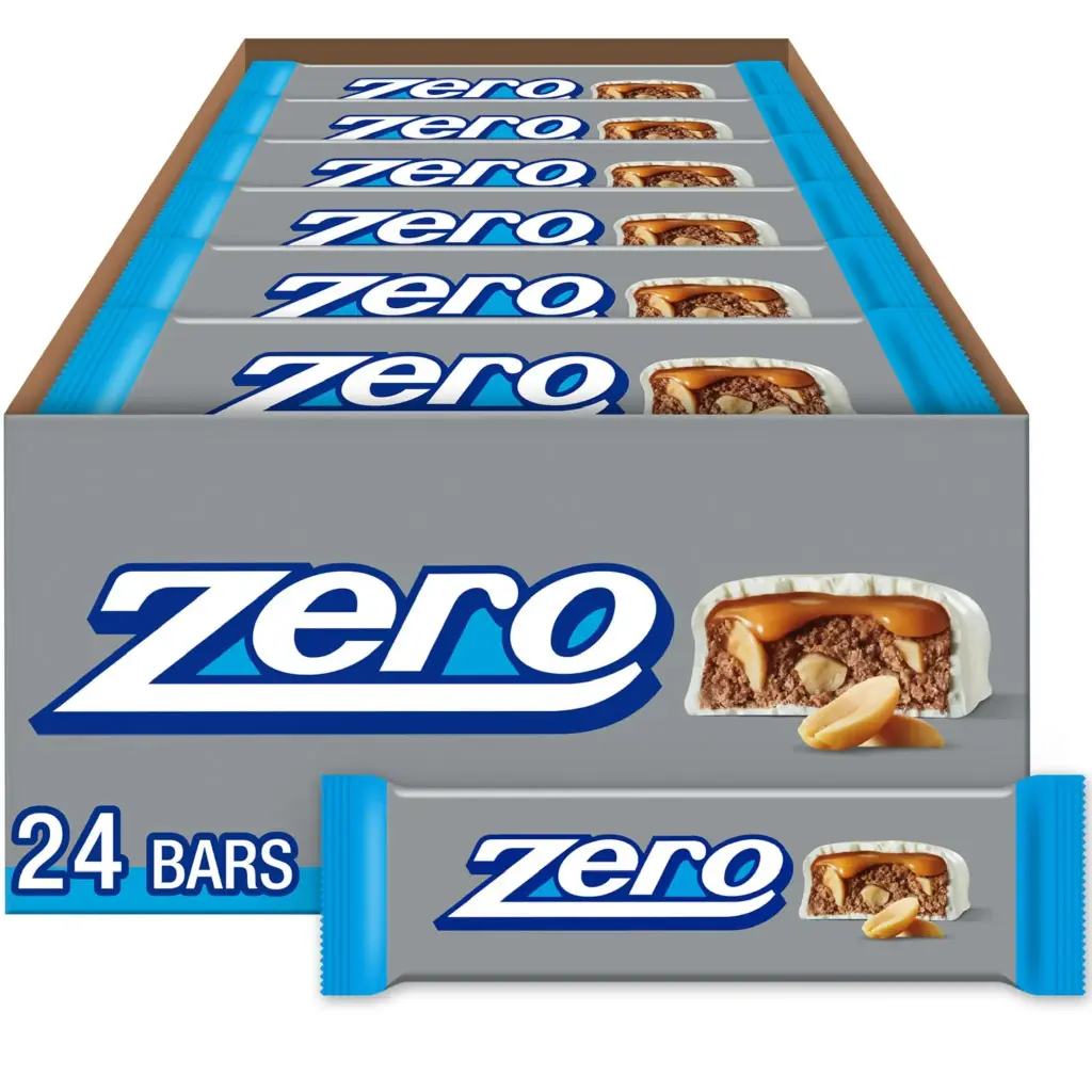 [FPC] Hershey Zero Candy Bar Caramel & Peanut 24x60g