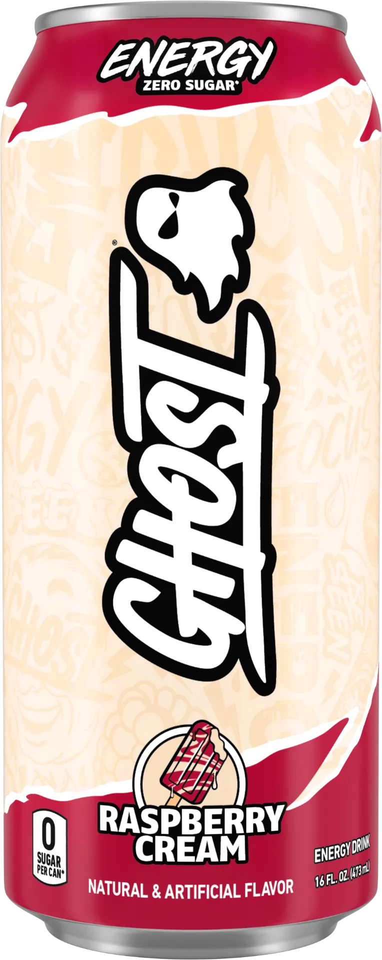 [GRC] Ghost Raspberry Cream 12x473ml