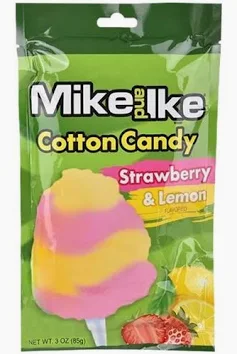 Mike & Ike Cotton Candy Strawberry & Lemon 12x3oz