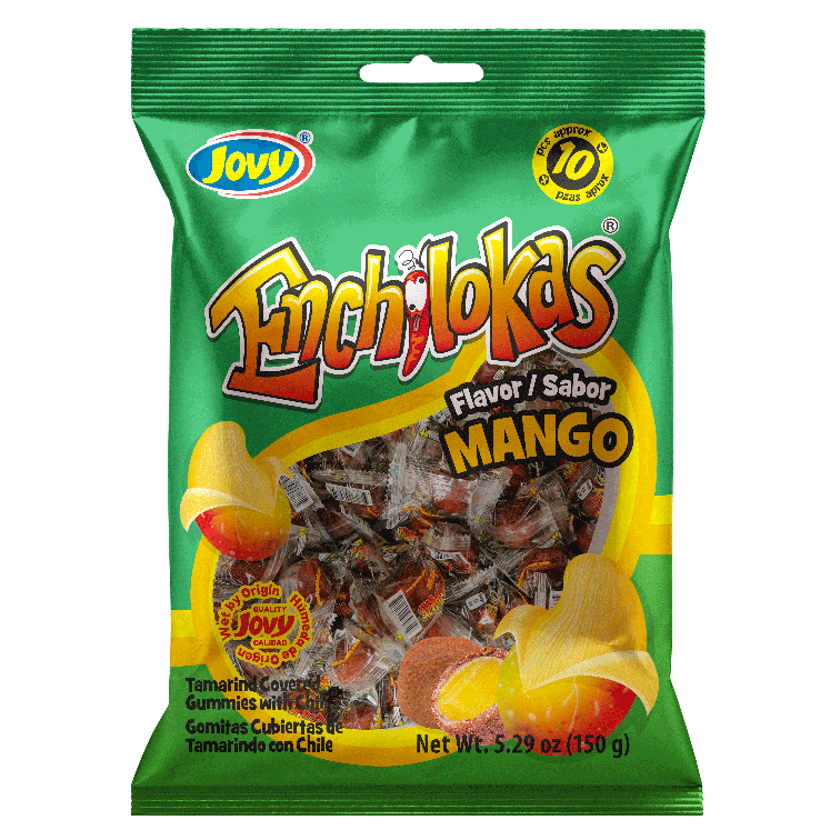 Jovy Enchilokas Mango Peg Bag 12x150g