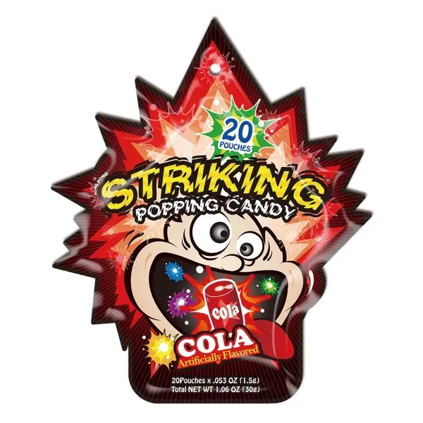 Striking Popping Candy Cola 12x30g