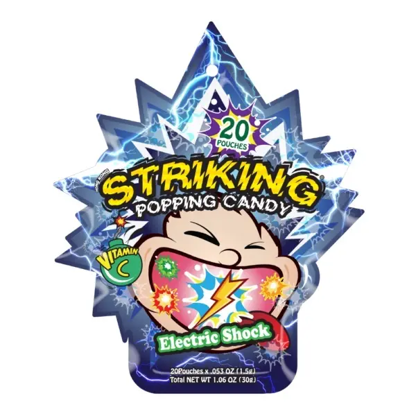 Striking Popping Candy Electric 12x30g