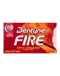 Dentyne Fire Spicy Cinnamon - 10 CT