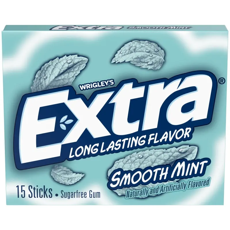 Extra Gum Smooth Mint Slim Pack  10x 15pc