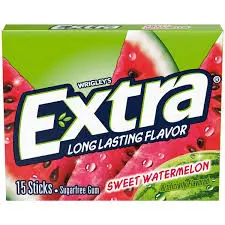 Extra Gum Sweet Watermelon  10x15pc