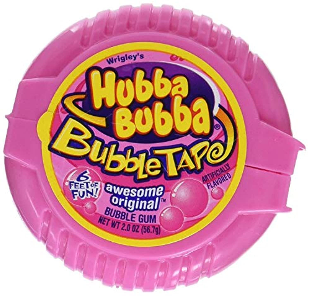 Hubba Bubba Bubble Gum Tape Original 12x2oz
