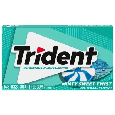 Trident  Minty Sweet (12x14 pieces)
