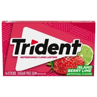 [TSL] Trident Island Berry Gum 12x14pcs