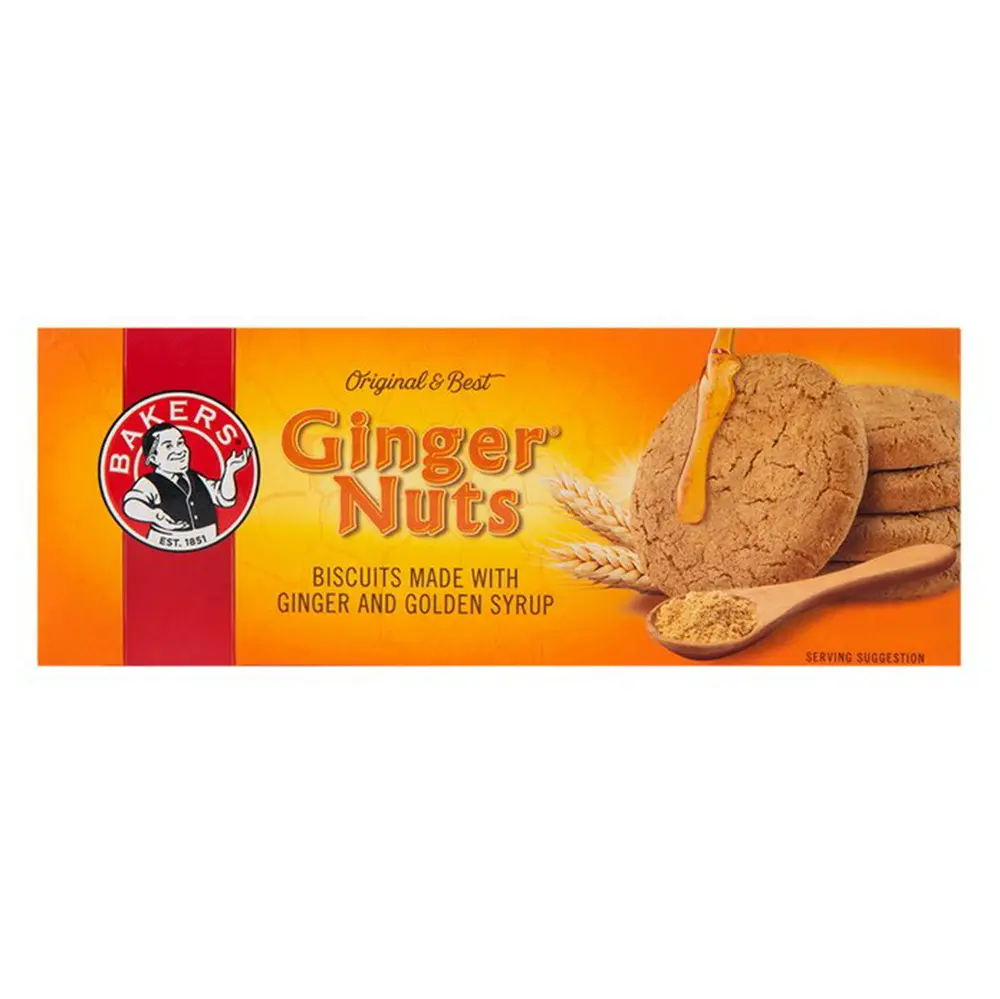 Bakers Ginger Nut 12x190g
