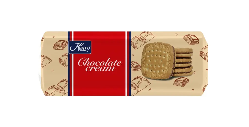 Henro Biscuits Chocolate Cream 12x150g