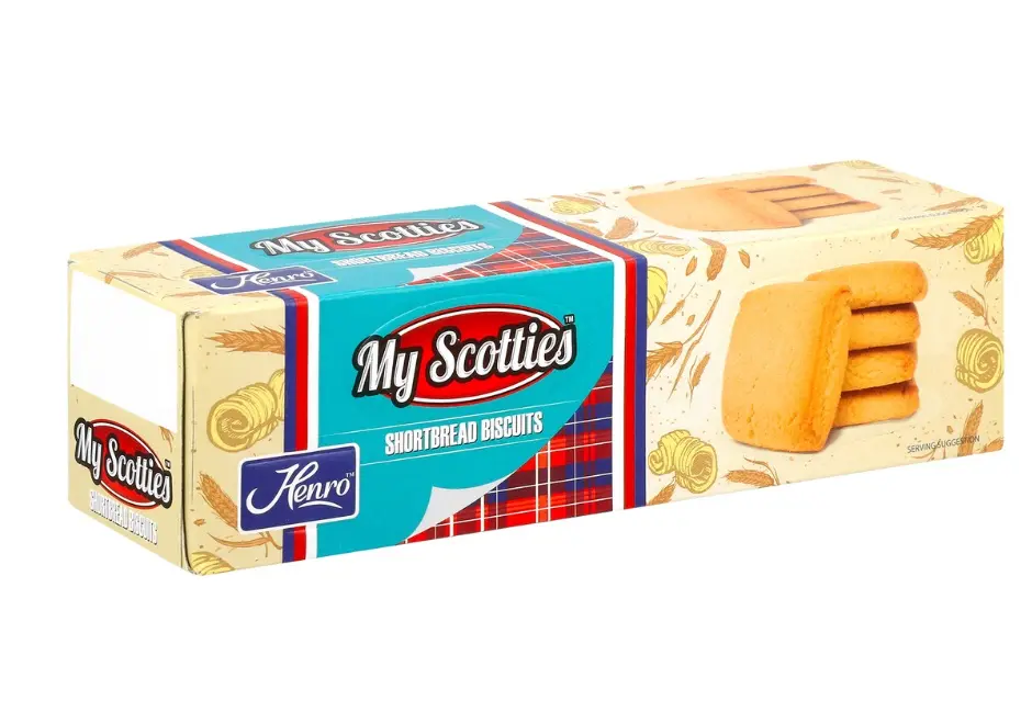 Henro ShortBread My Scotties 12x185g