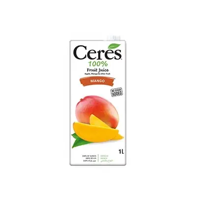 Ceres Tetra 100% Fruit Juice Mango 12x1L